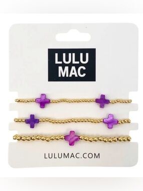 💜🐯💜 LULU MAC Bracelet Set